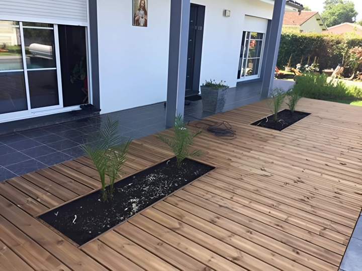 Création de terrasse Landes
